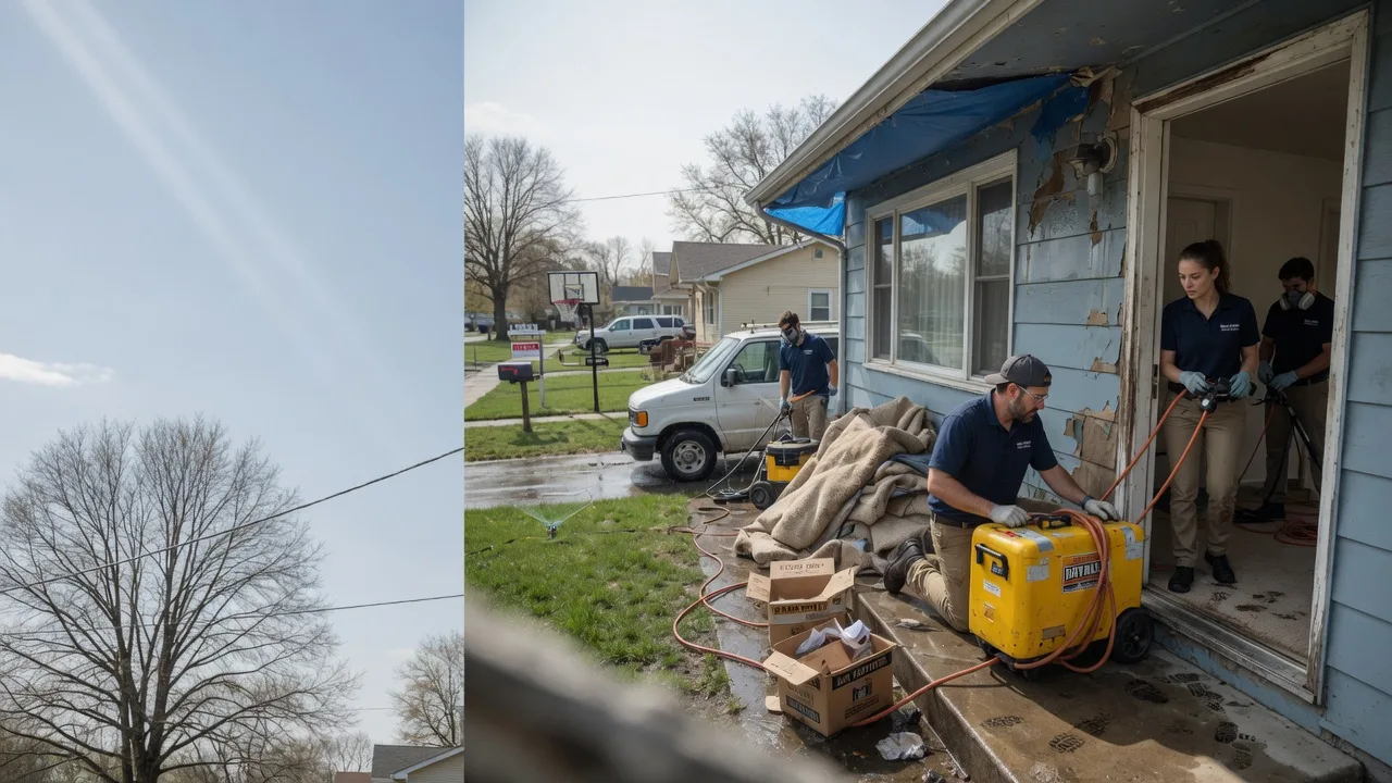 Basement Flood Cleanup in Ecorse, MI near me